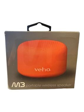 New in box Veho M3 Portable Bluetooth wireless speakers